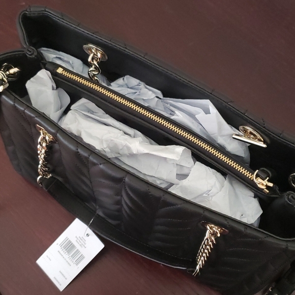 NWT Kate Spade Meena Briar Lane Quilted Black - Picture 4 of 4